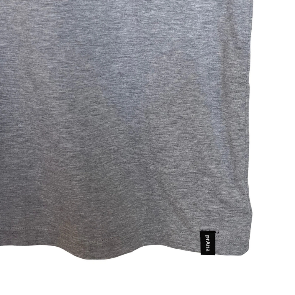 Prana Shirt Men's Size Small S Journeyman Grey Free Bird Short Sleeve Tee NWT - Picture 3 of 7